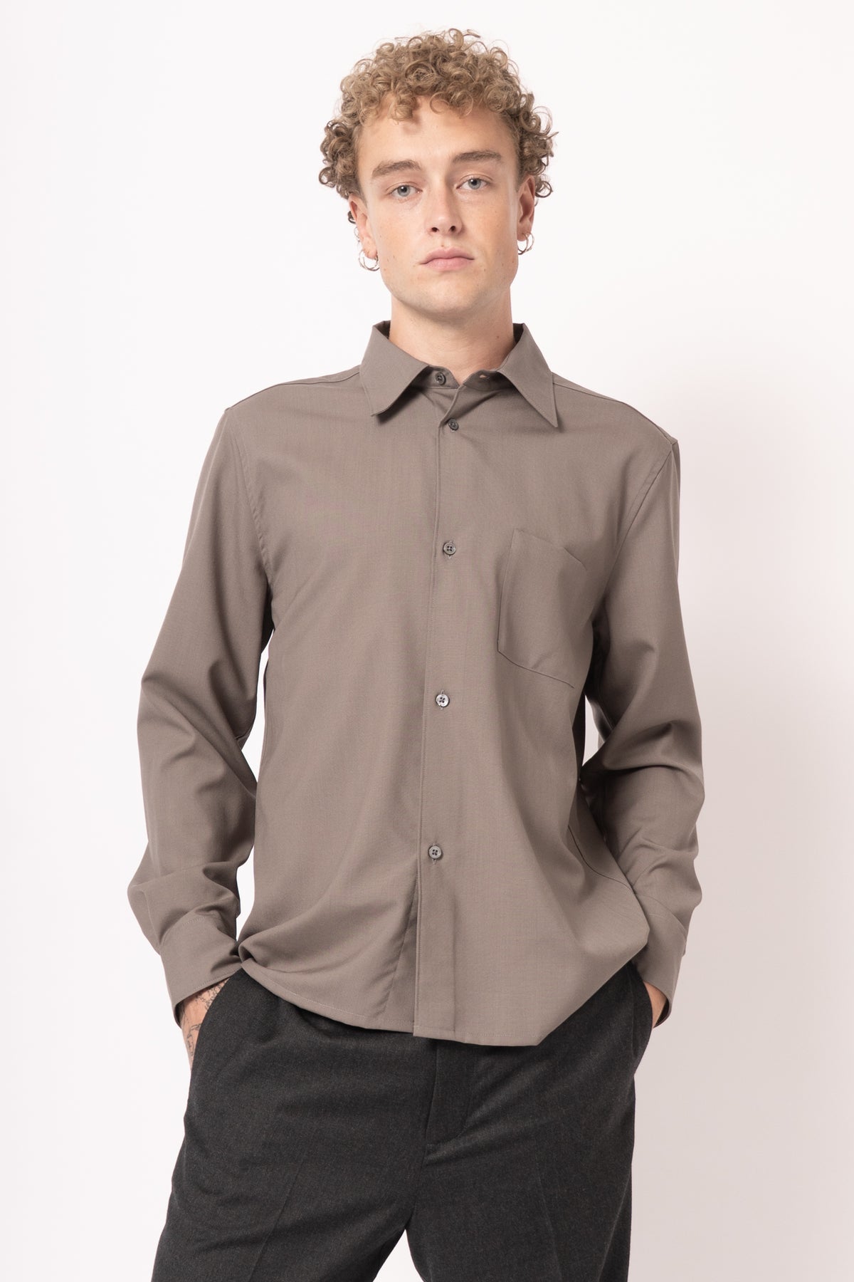 Dinner Shirt Stone