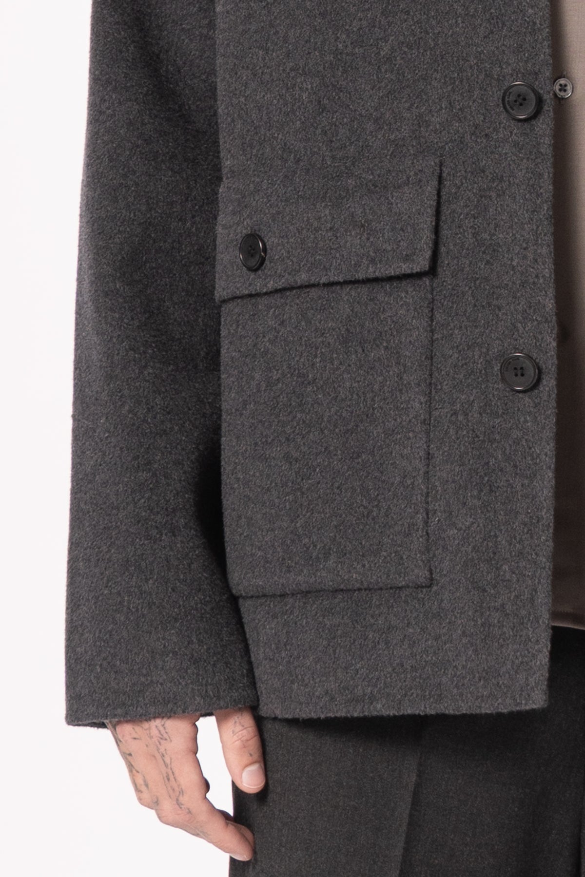 Naval Jacket Charcoal