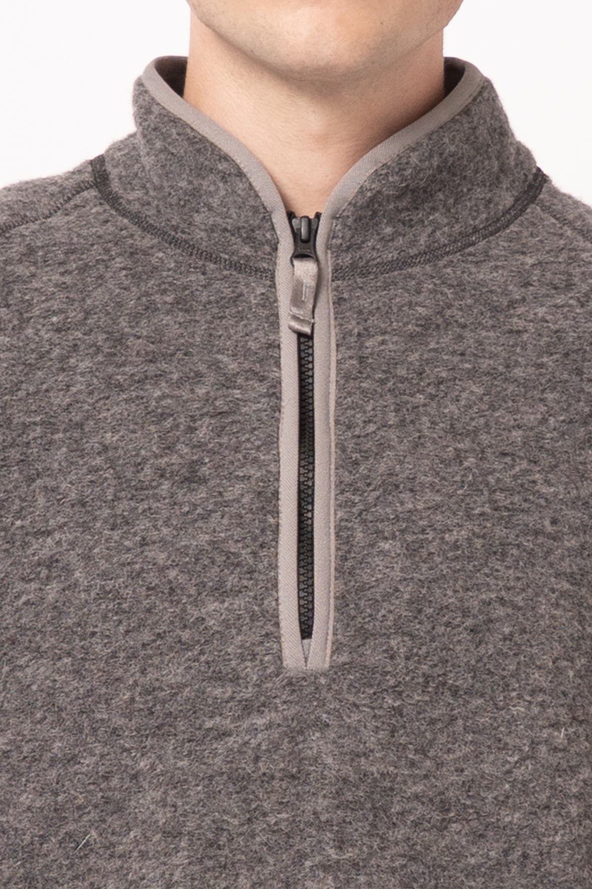 Kaldi Half Zip Dark Brown