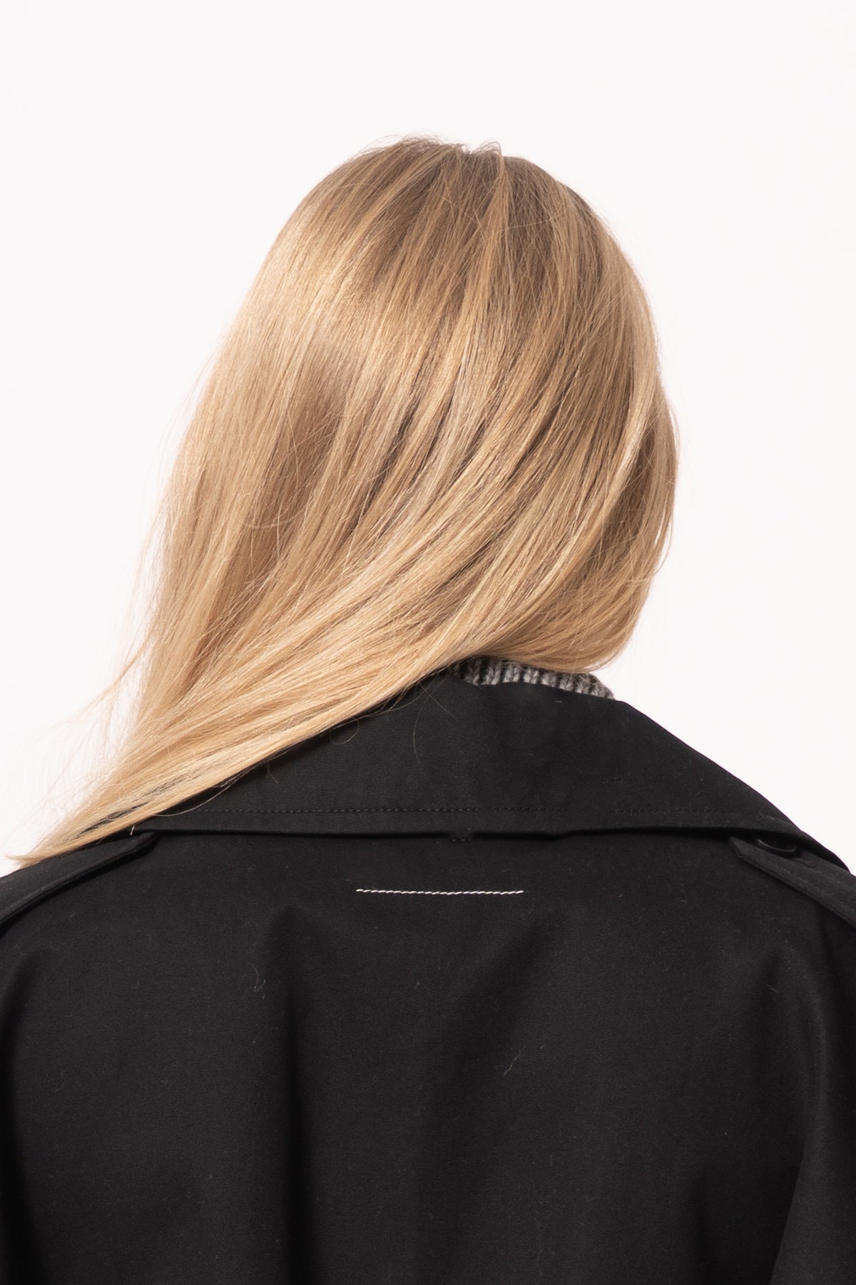 MM6 Trench Coat Black