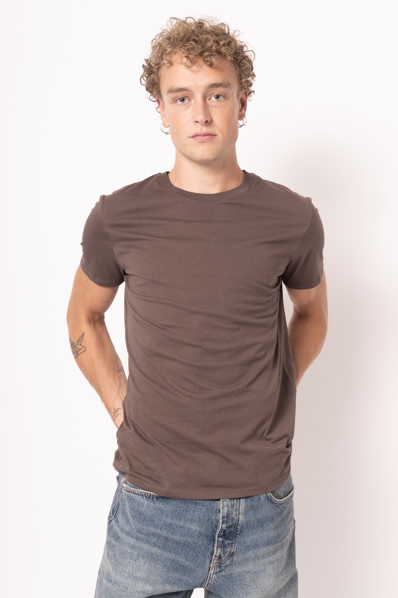 Nelsonst T-Shirt Seal Brown