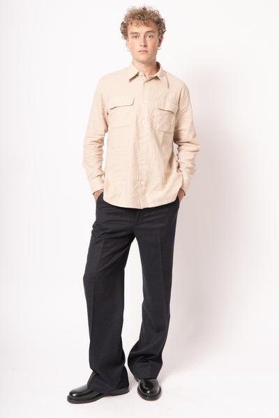 New Pocket Shirt Beige