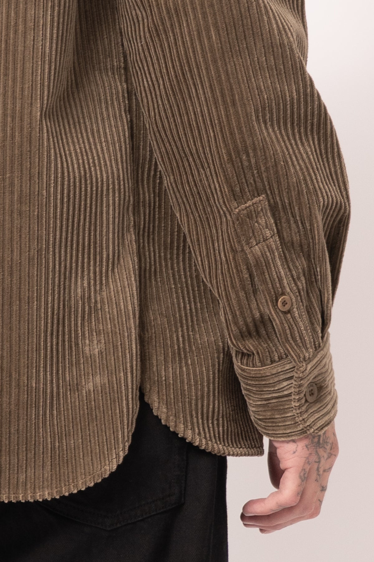 Surchemise Malo Logo Bae Taupe