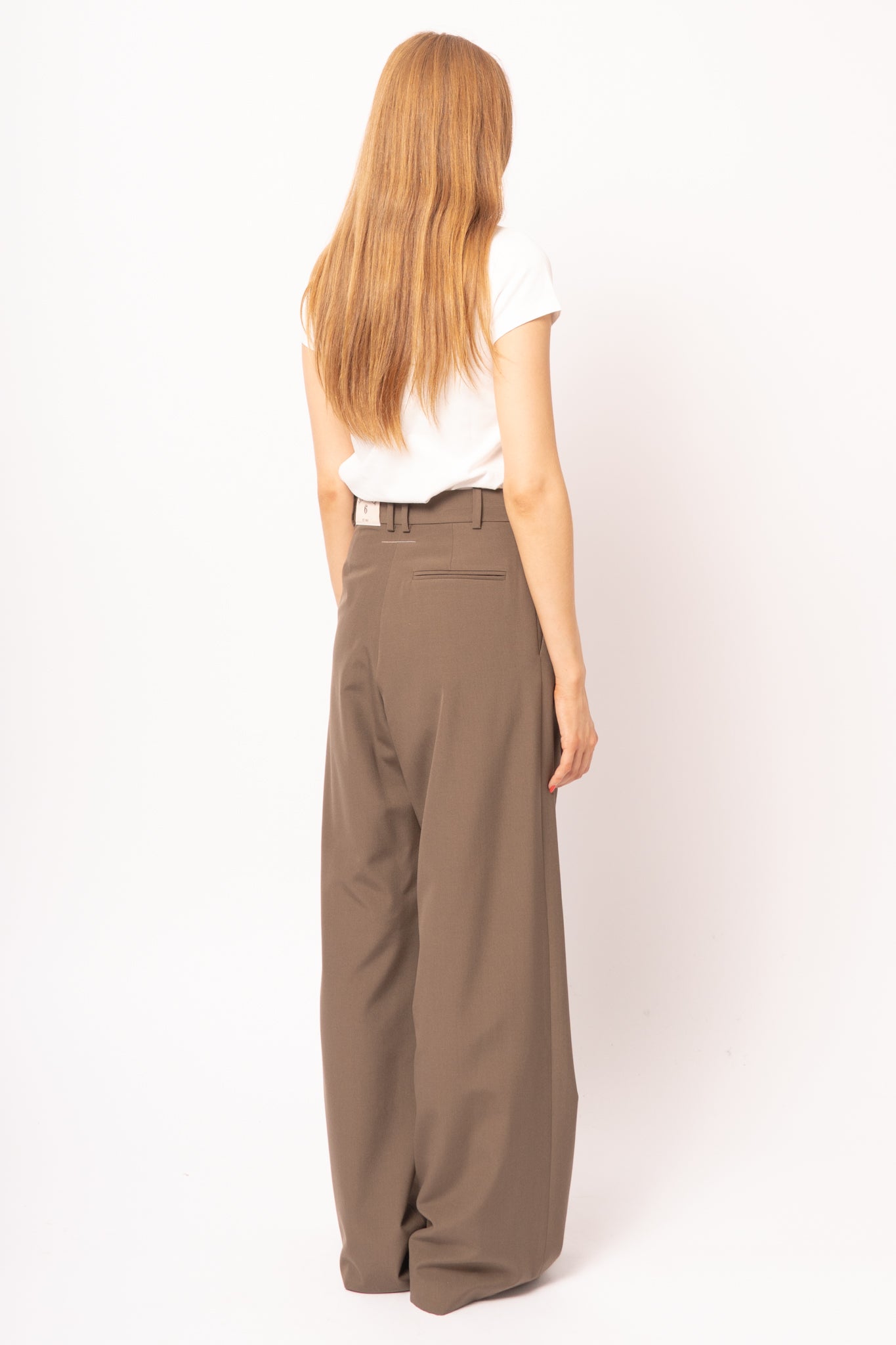 MM6 Pants Natural