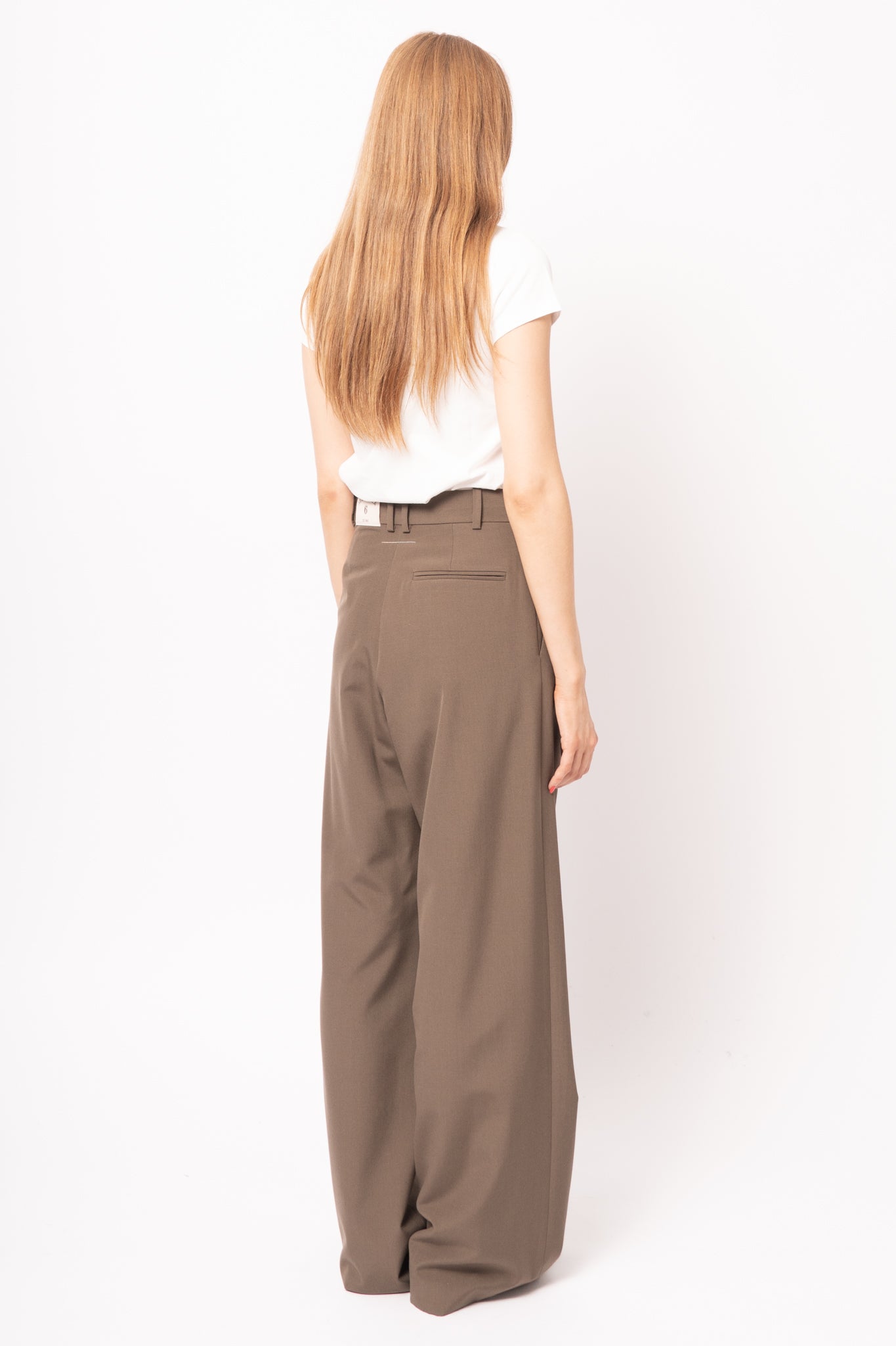 MM6 Pants Natural