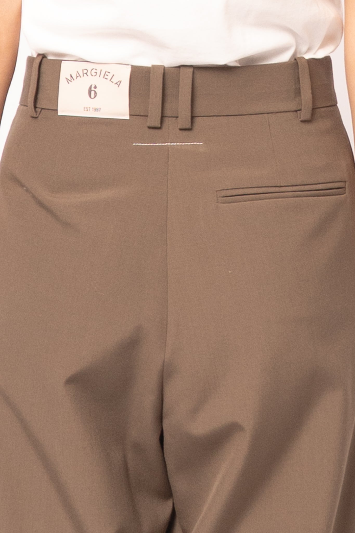 MM6 Pants Natural