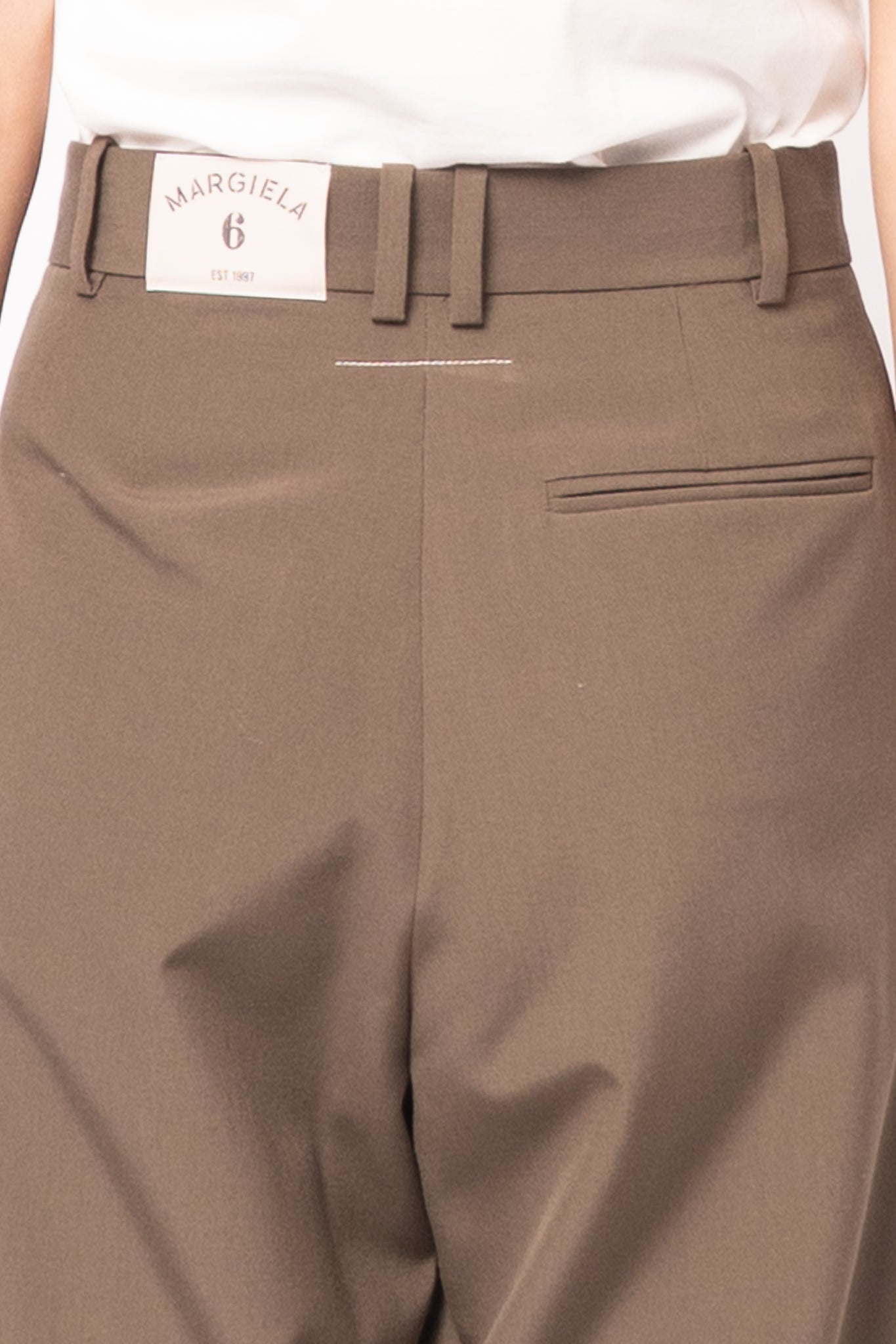 MM6 Pants Natural