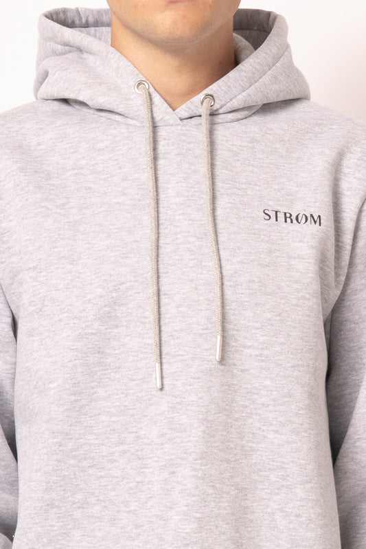 Noahst Logo Sweatshirt Grey Melange