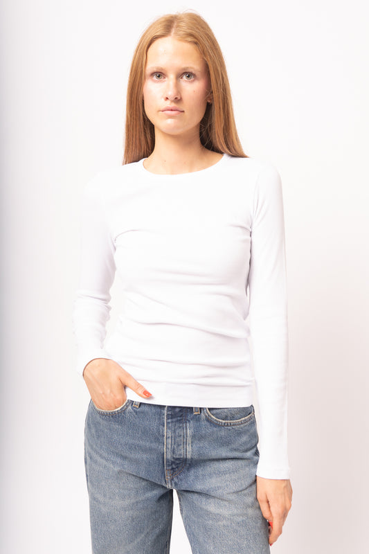 Maya LS T-Shirt Off White