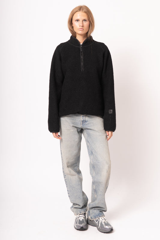 Kaldi Half Zip Black