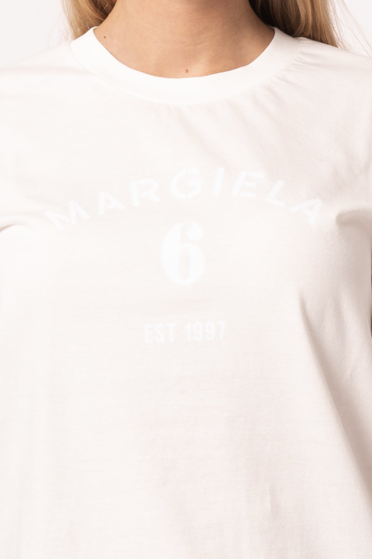 MM6 T-Shirt Hvid