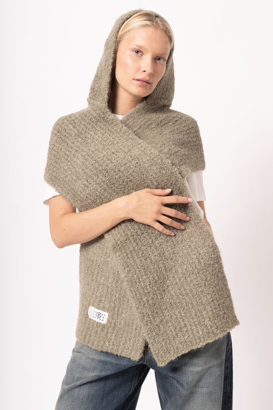 MM6 Scarf Grå/Meleret
