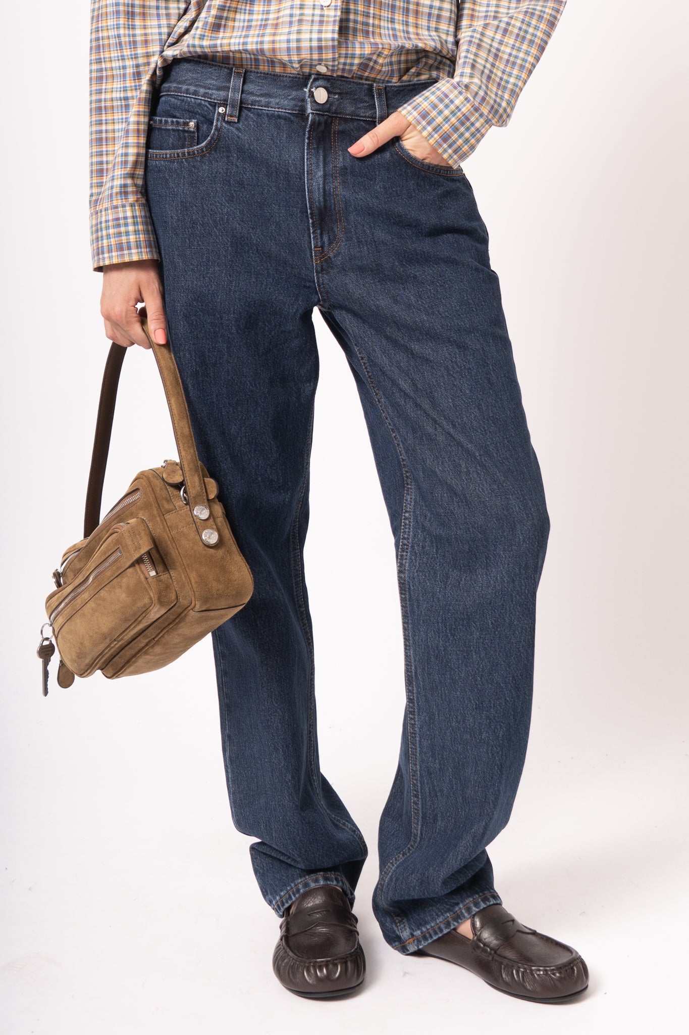 Low Straight Denim Indigo