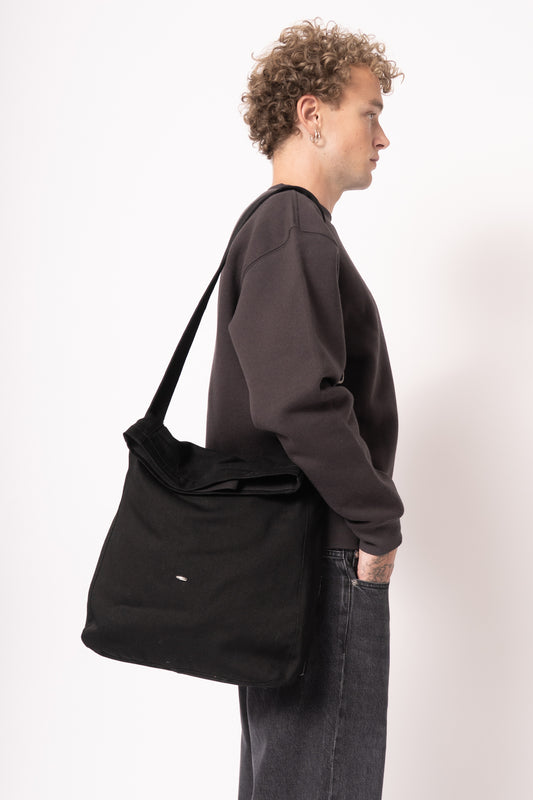 Sling Bag Washed Black Denim