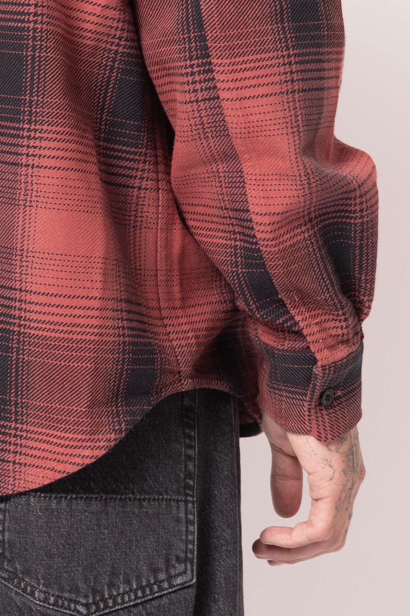 Whoppin Shirt Bison Check Ranch Cotton