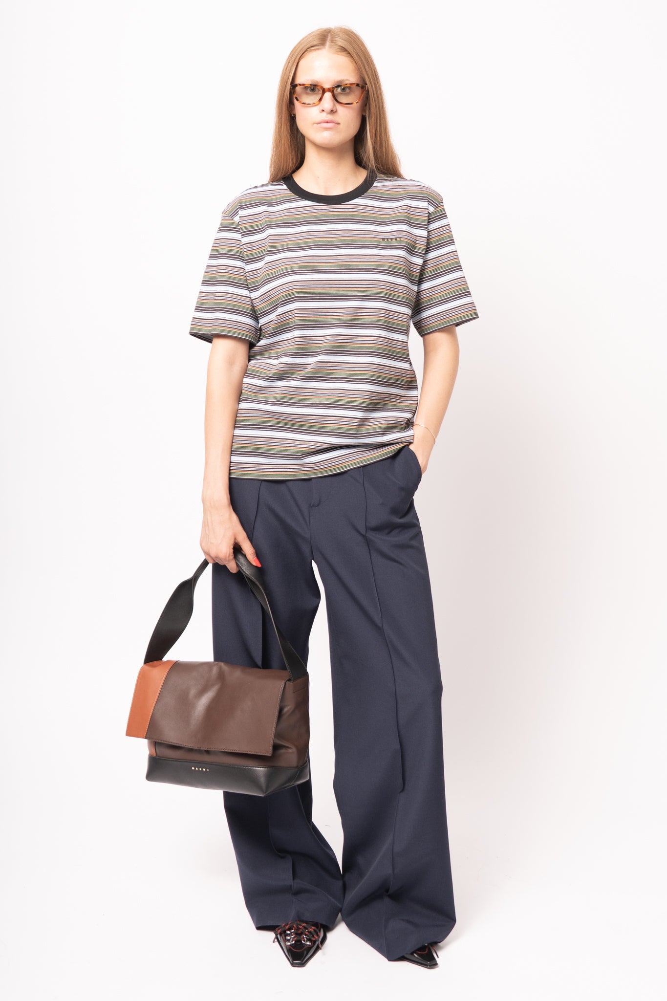 Multicolour Striped T-shirt