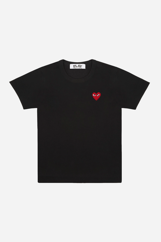 Red Heart T-shirt Black