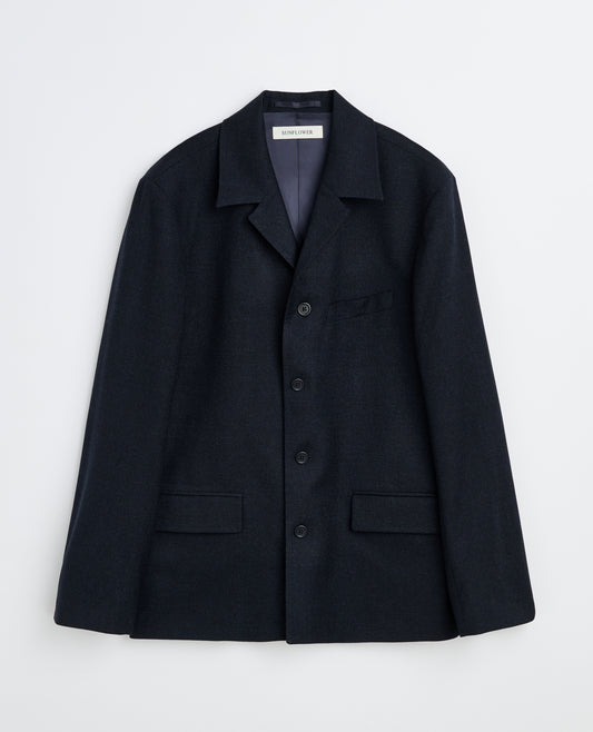 Sunflower 4 Button Blazer Navy — Blazere