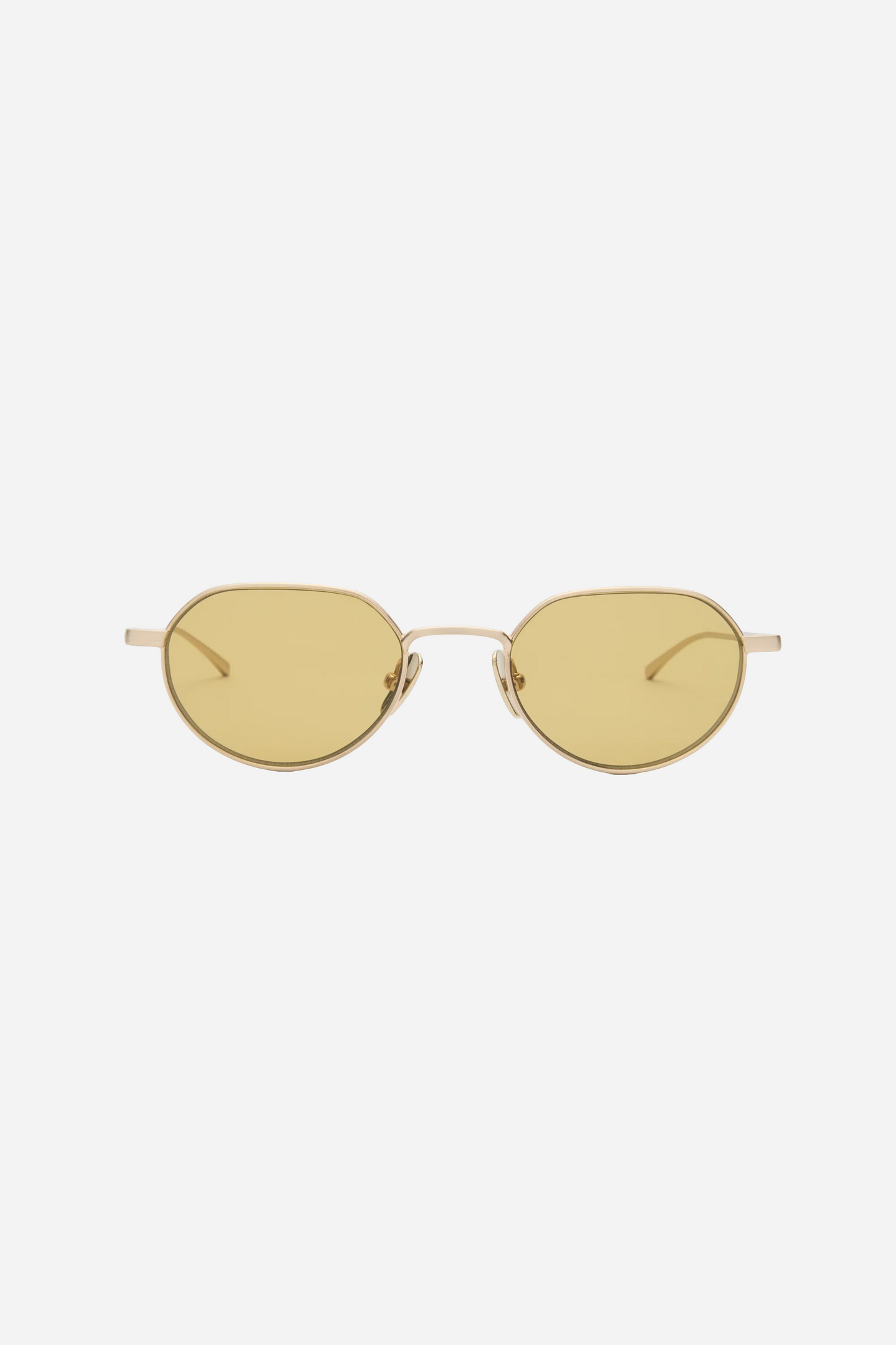 Lucien Brushed Gold / Smoked Olive Lens