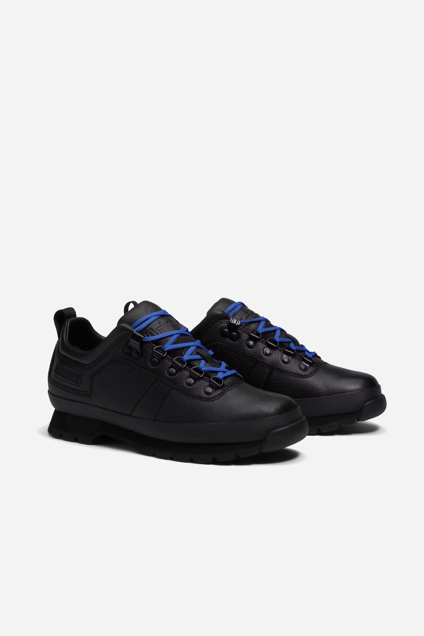 Euro Hiker Lace Up Shoe Black Full Grain