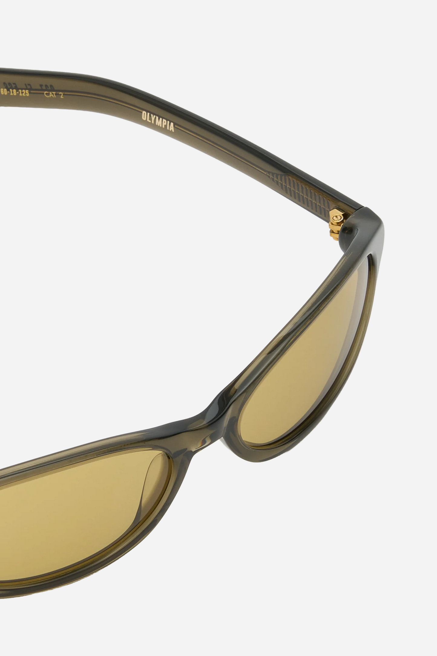 Olympia Crystal Olive/Smoked Olive Lens