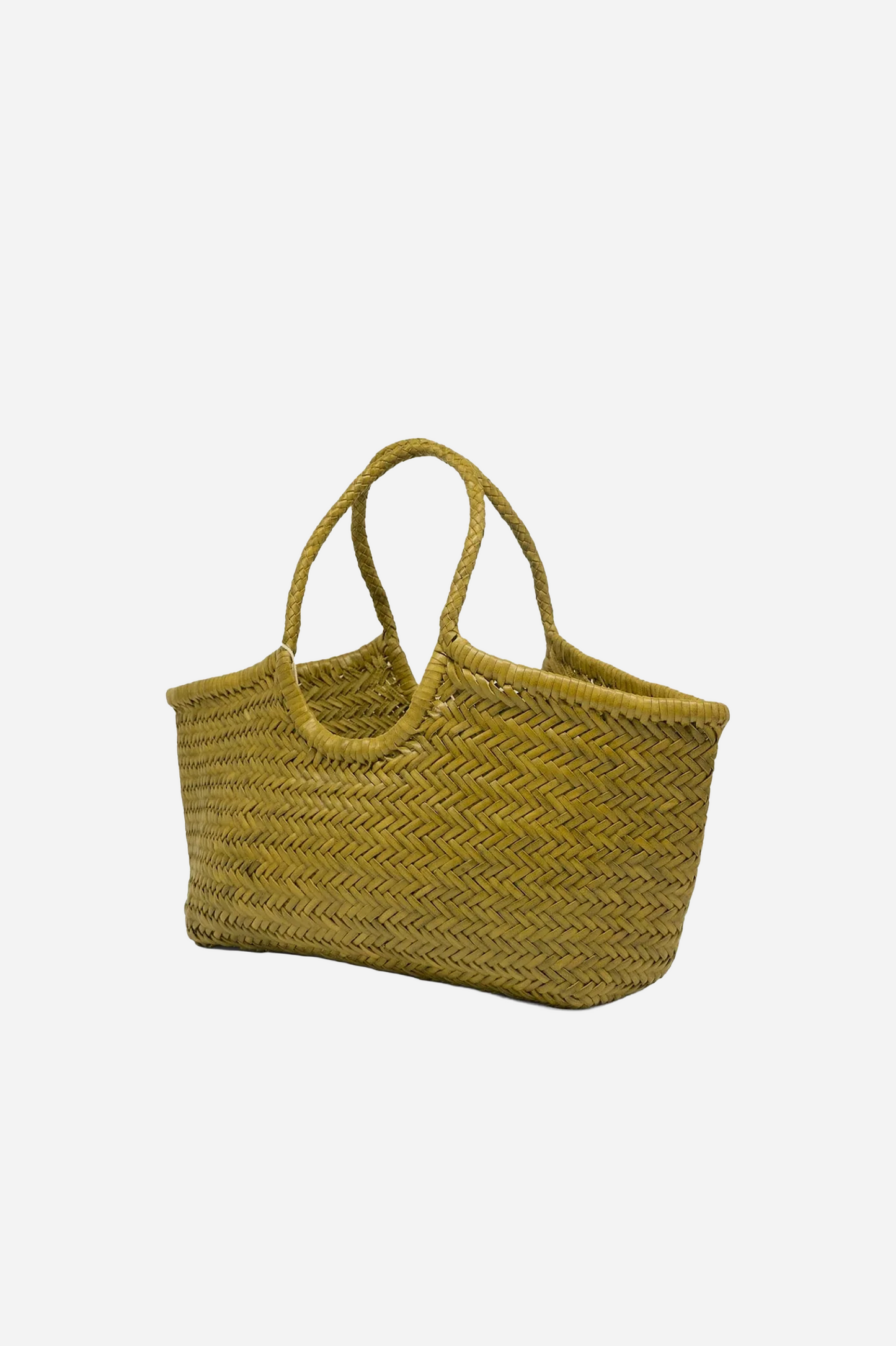 Nantucket Basket Big Bamboo Green