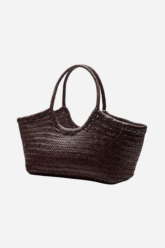 Nantucket Basket Big Dark Brown