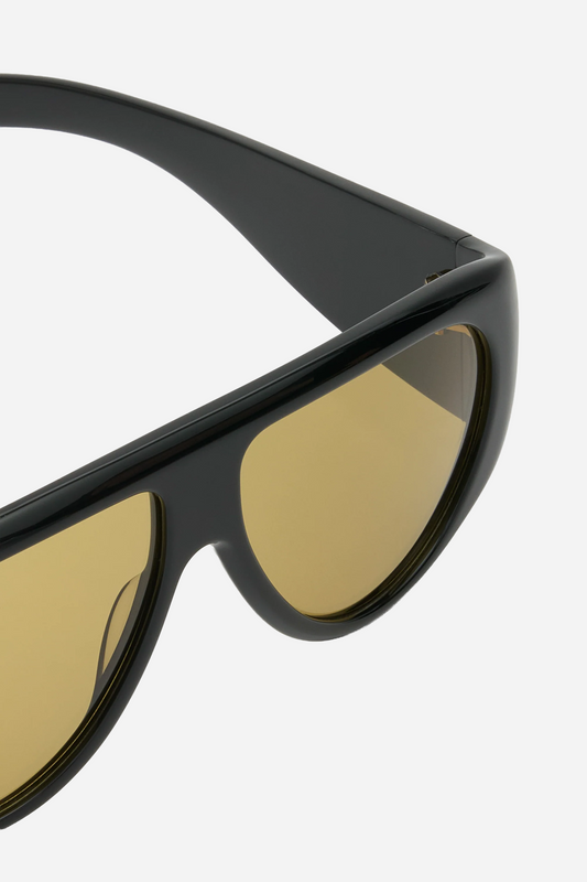 Berlyn Solid Black / Smoked Olive Lens