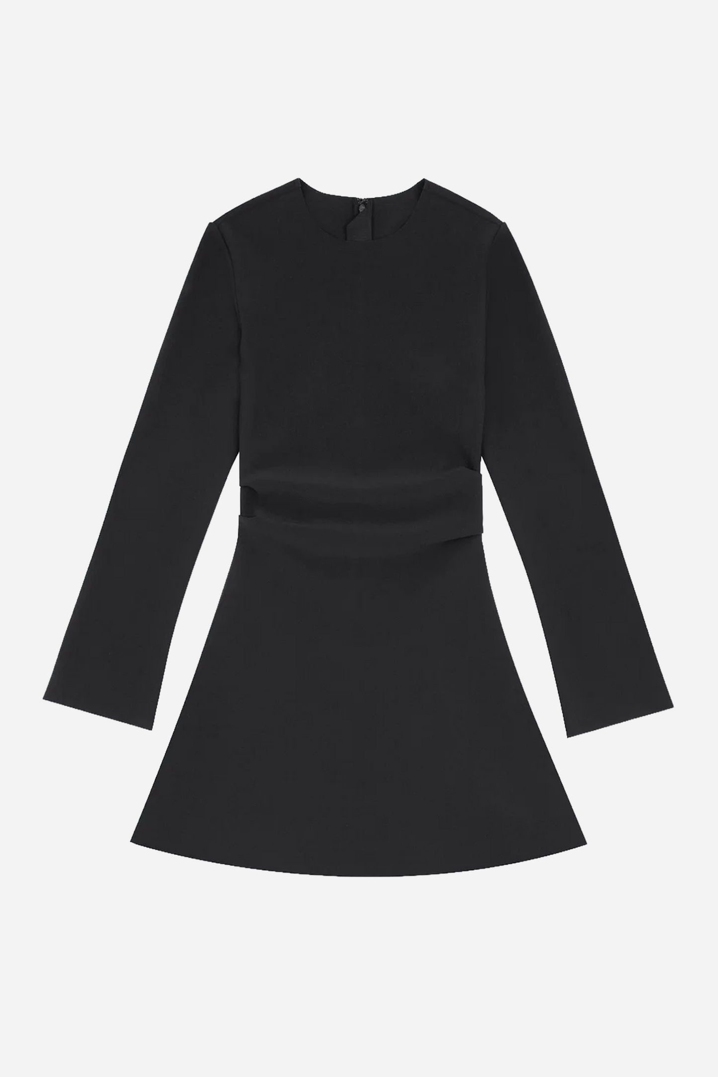Lay2 Drape Mini Dress Anthracite