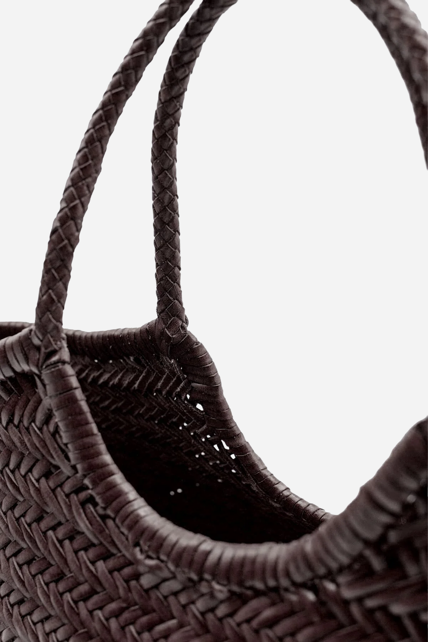 Nantucket Basket Big Dark Brown