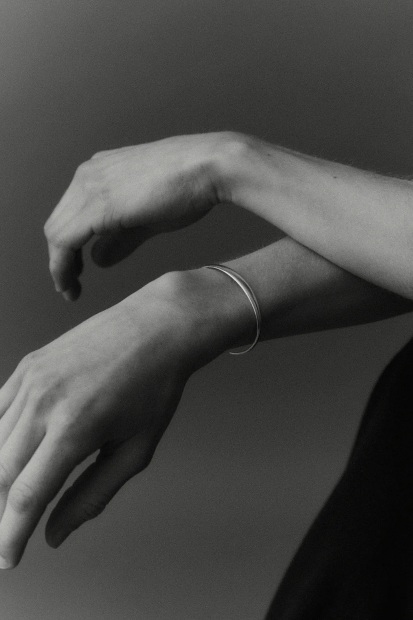 Dagny Bangle Silver