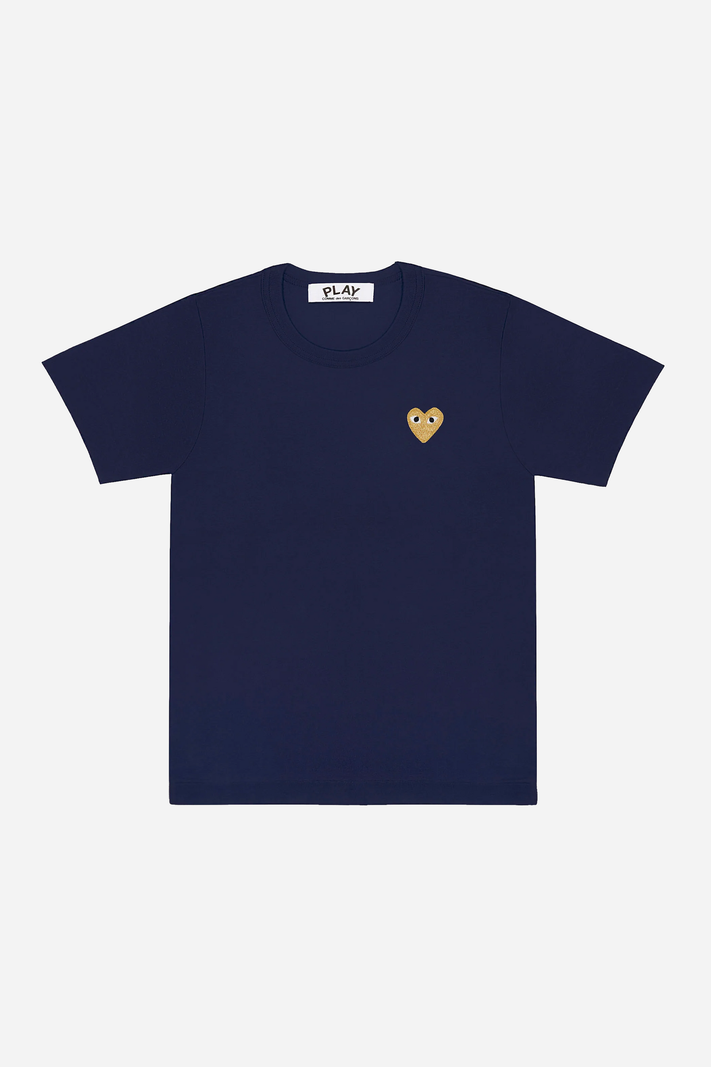 Gold Heart T-shirt Navy
