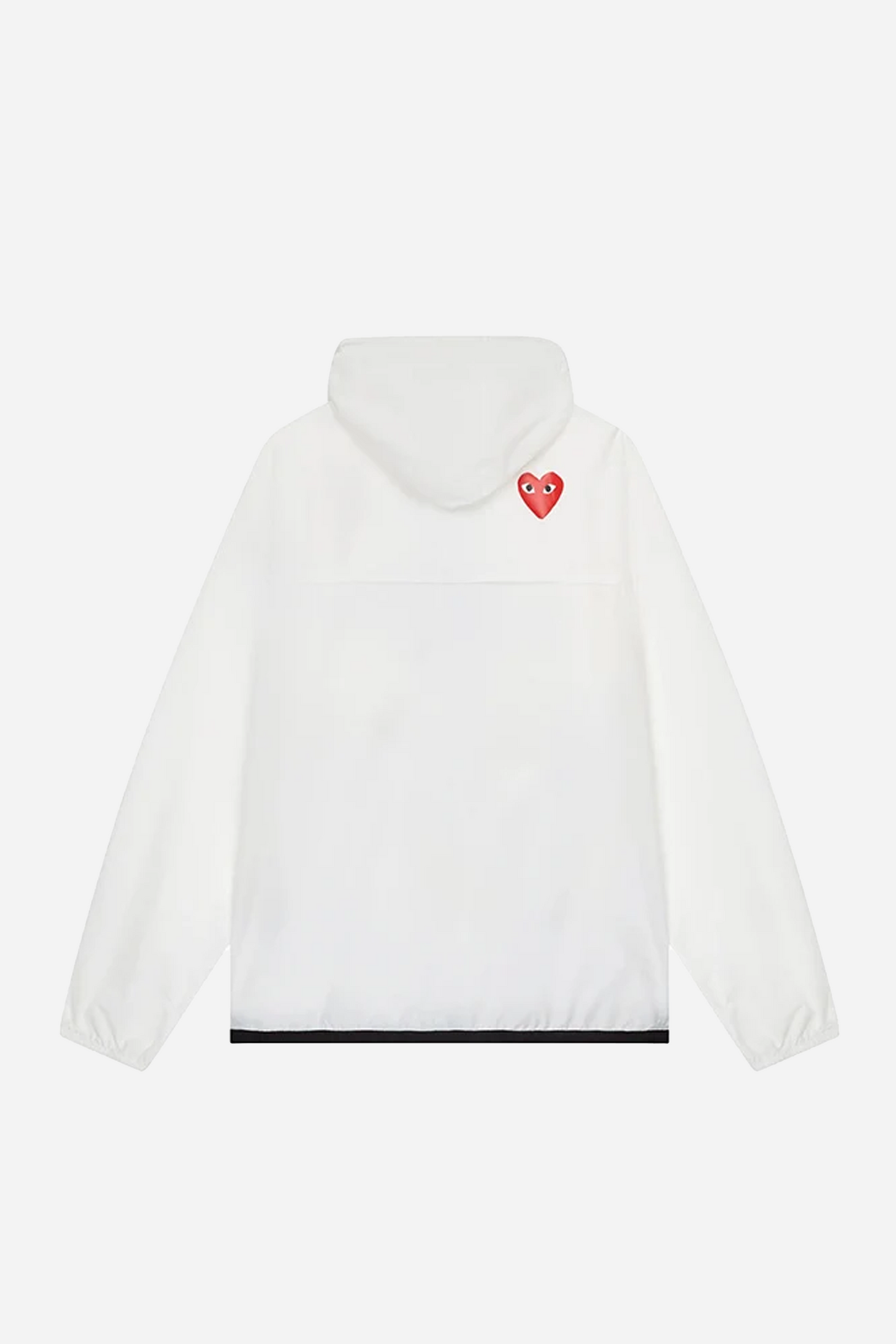 K-Way Hoodie Full Zip White
