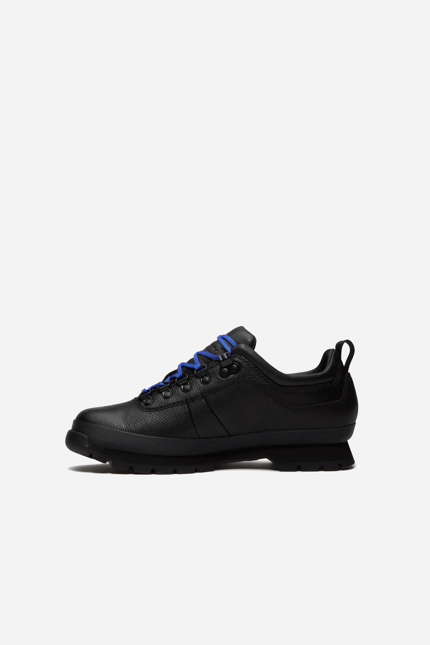 Euro Hiker Lace Up Shoe Black Full Grain