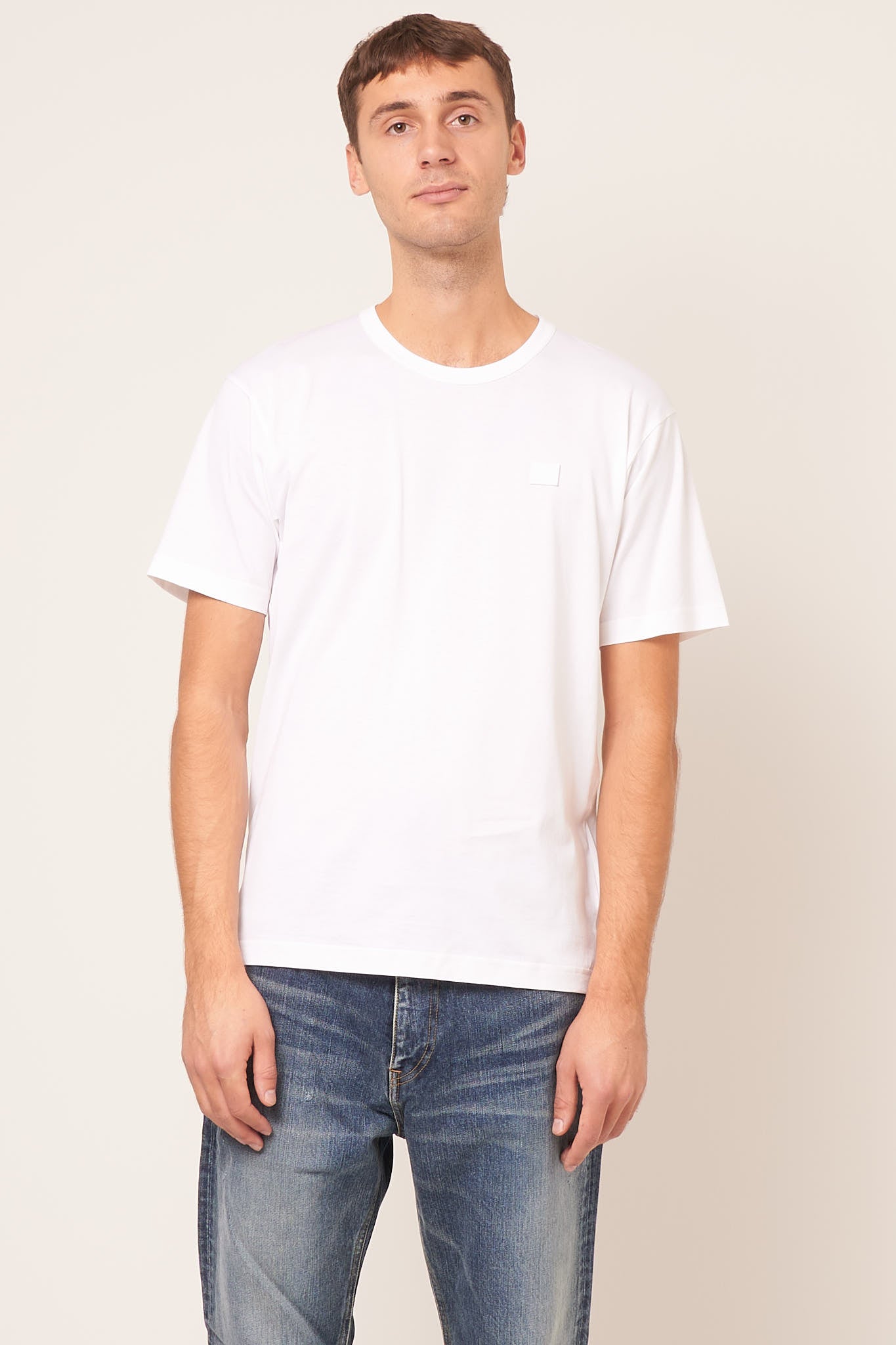 Crew Neck T-shirt Optic White