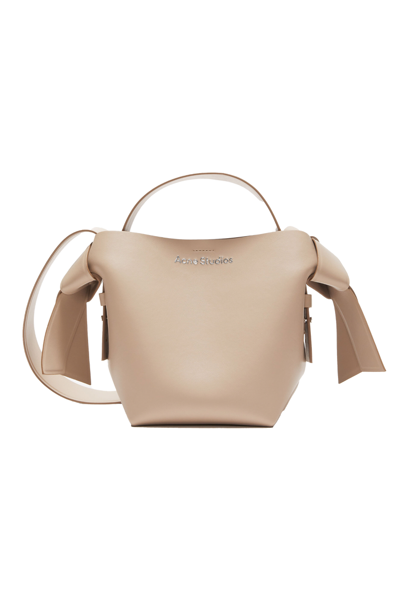 Mini Musubi Leather Top Handle Bag