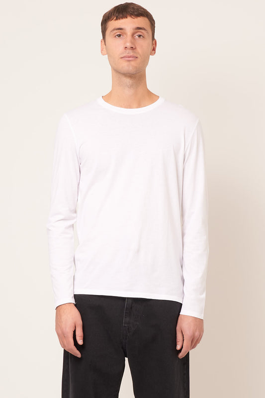 Decatur LS T-shirt White