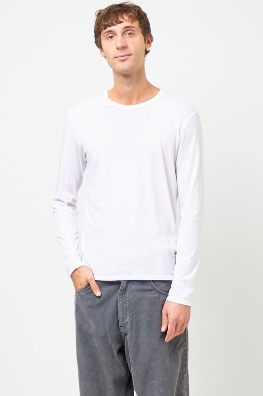 Decatur LS T-shirt White