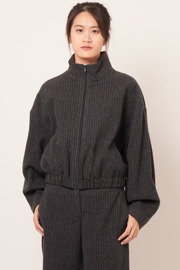 Dopabay Jacket Grey/Blue Stripes