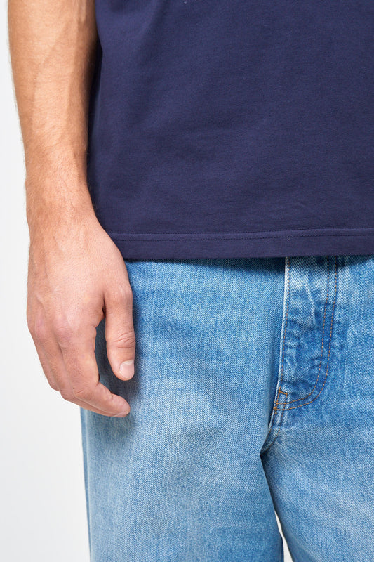 Fizvalley T-Shirt Navy Vintage