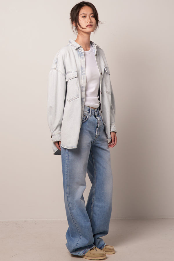 Joybird Denim Shirt Winter Bleached