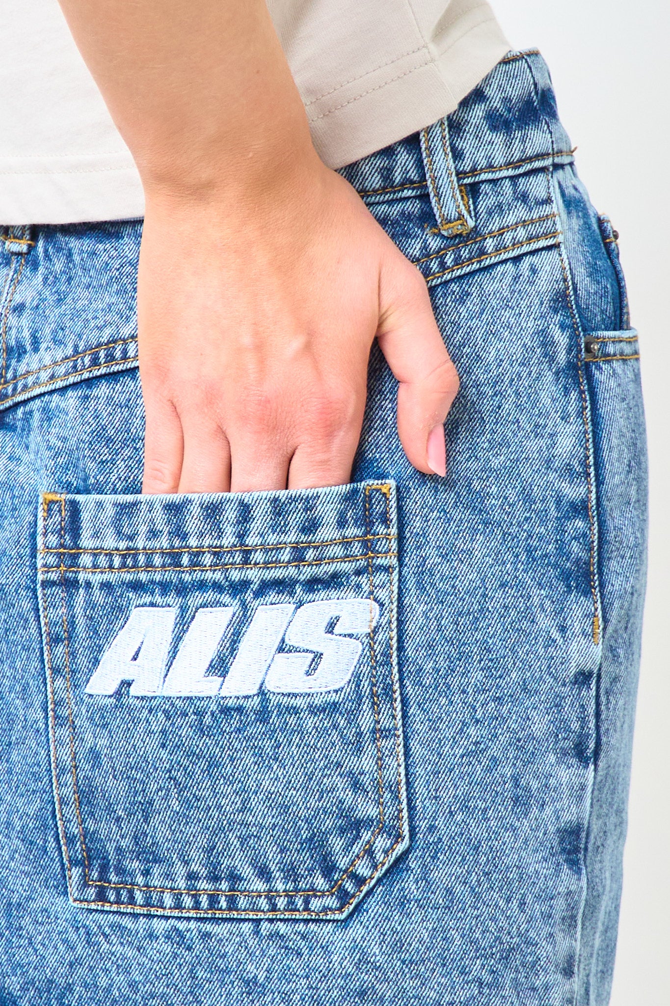 Ash Short Denim Skirt