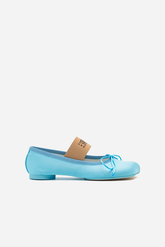 Ballet Shoes Pool Blue