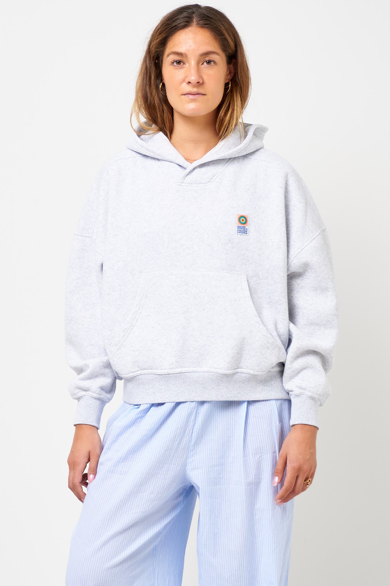 Baptown Hoodie Heather Grey