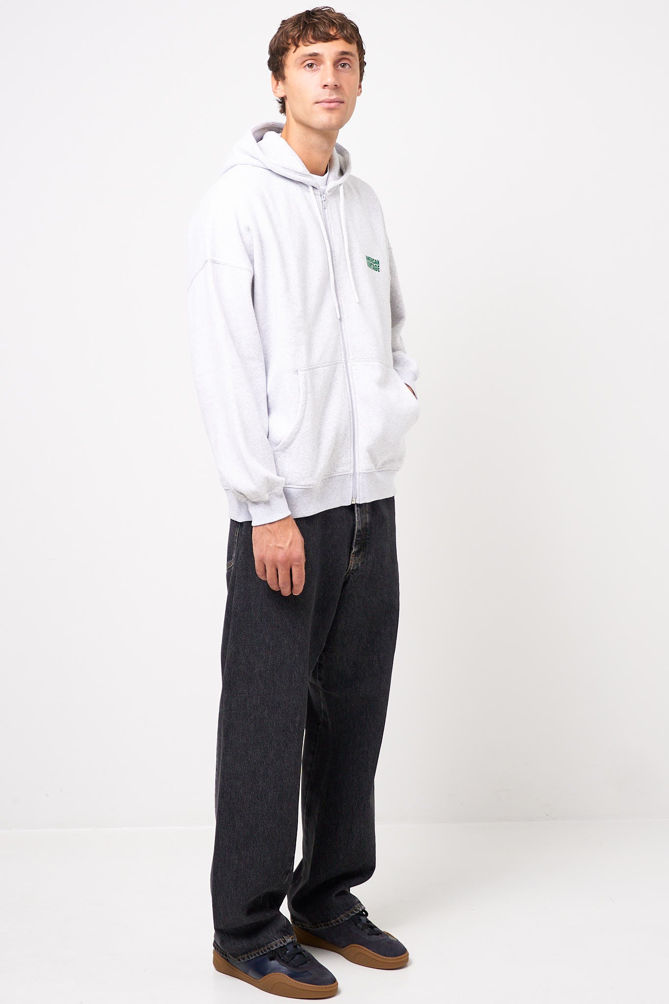 Baptown Hoodie Heather Grey