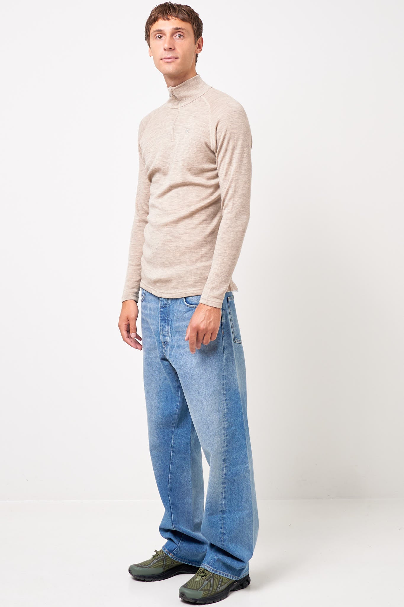 Básar Zip Neck Arctic Fox