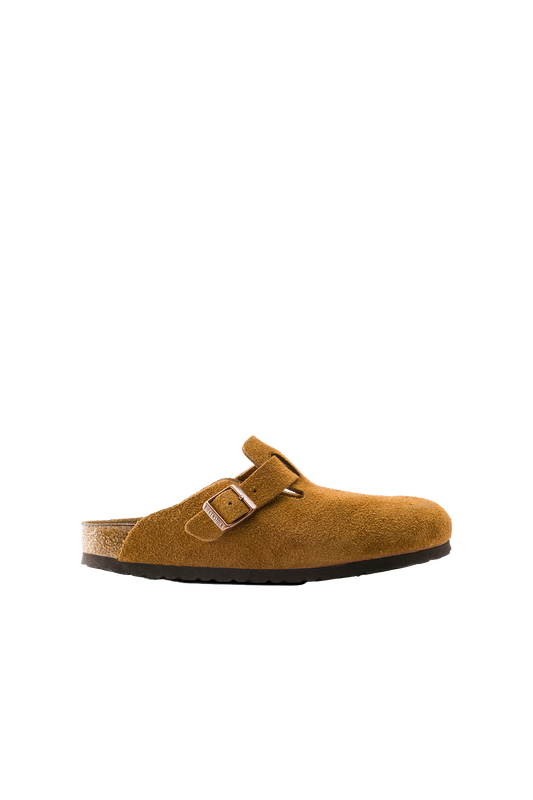 Boston Narrow Fit Suede Mink