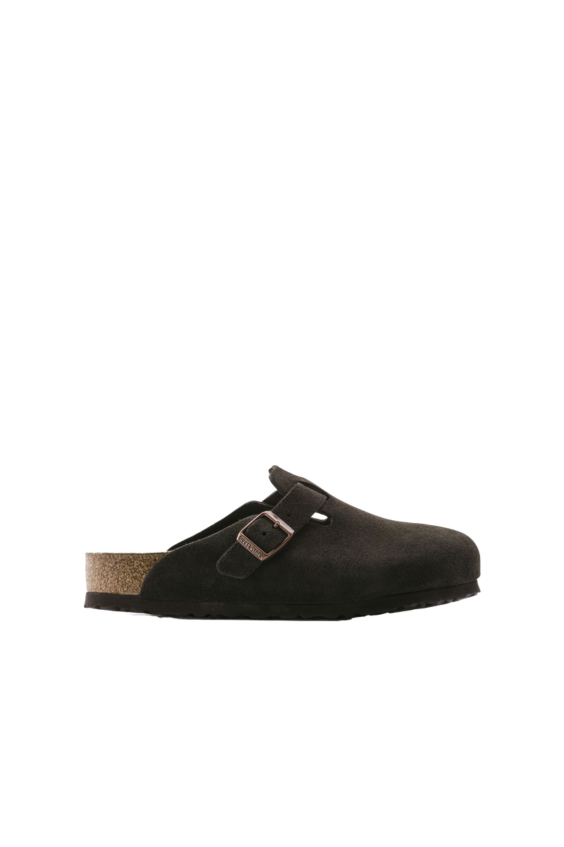 Boston Narrow Fit Suede Mocca