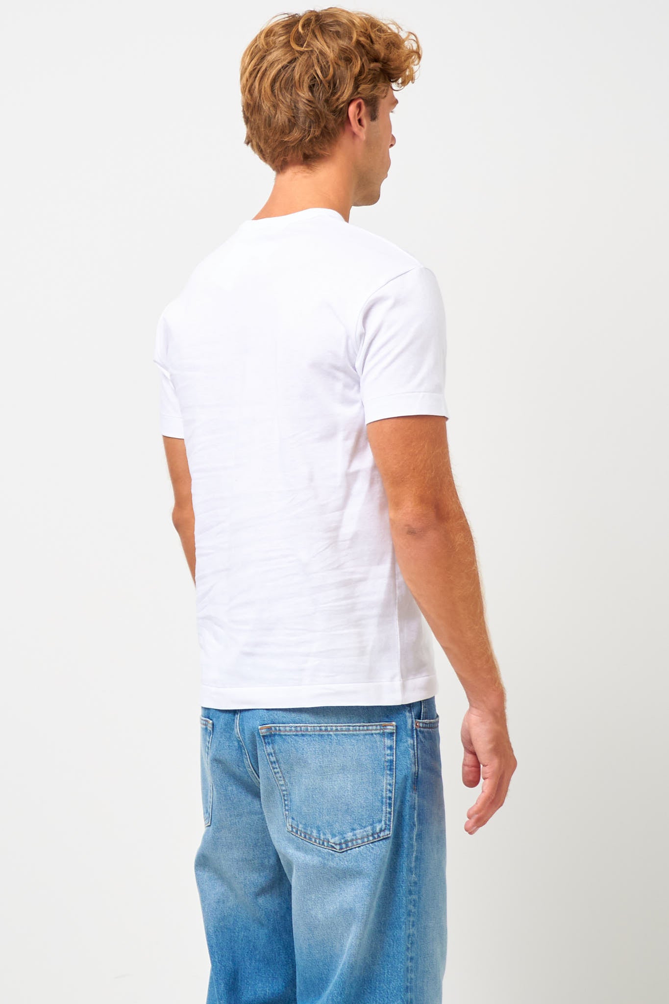 Comme des Garçons Play Black Heart T-shirt White – STRØM