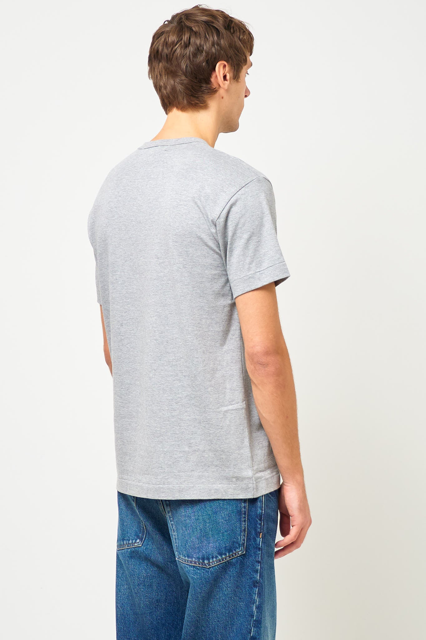 Comme des Garçons Play Black Heart T-shirt Grey – STRØM